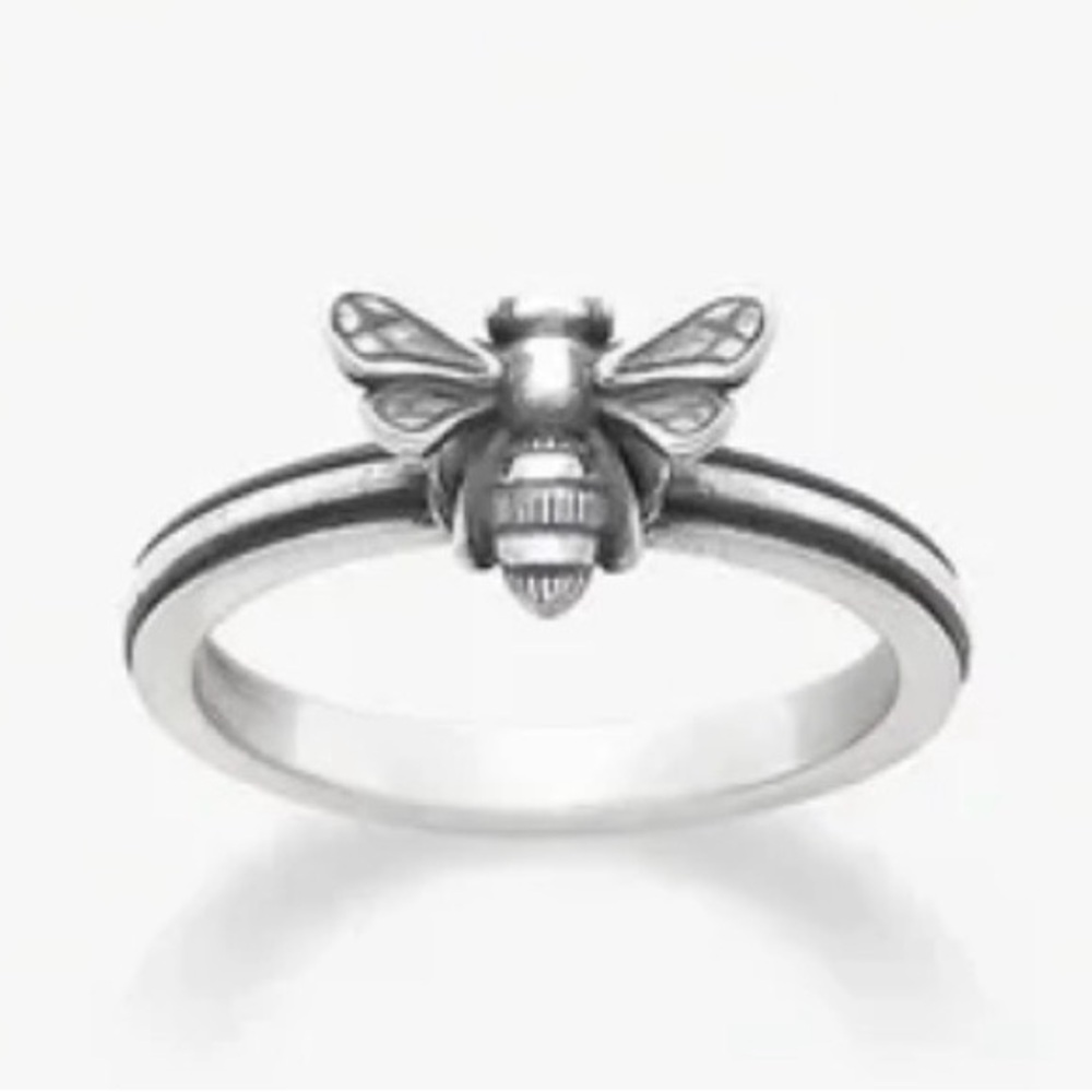 James Avery Silver Bee Motif Ring